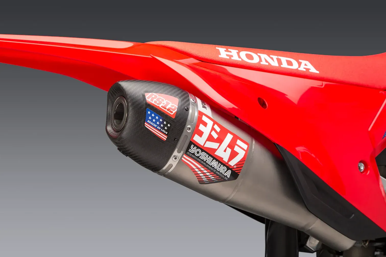 Yoshimura RS-12 Slip-On Exhaust - 2022-2024 Honda CRF250R/RX