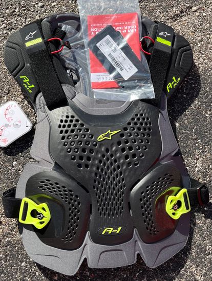 Bib Moto Alpinestar sequelce chest protector