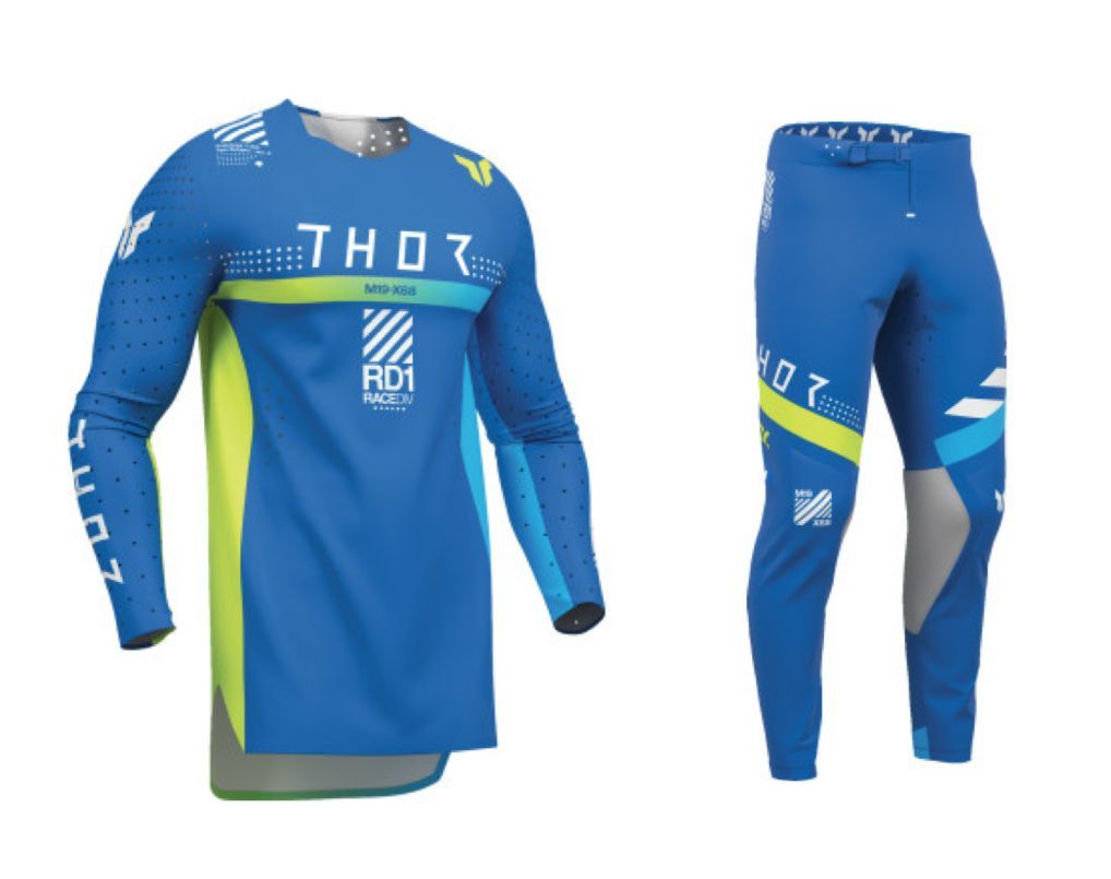 Thor Sportmode Synth Gear Combo - Blue