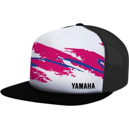 Yamaha Graffiti Flat Bill Hat - White