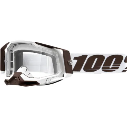 100% Racecraft 2 Goggles - Snowbird w/ Clear Lens