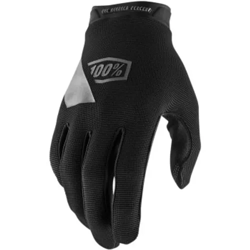 100% Ridecamp MX Gloves - Black/Charcoal
