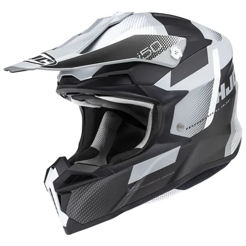 HJC i50 Mimic MX Helmet - MC-5SF - Black/White