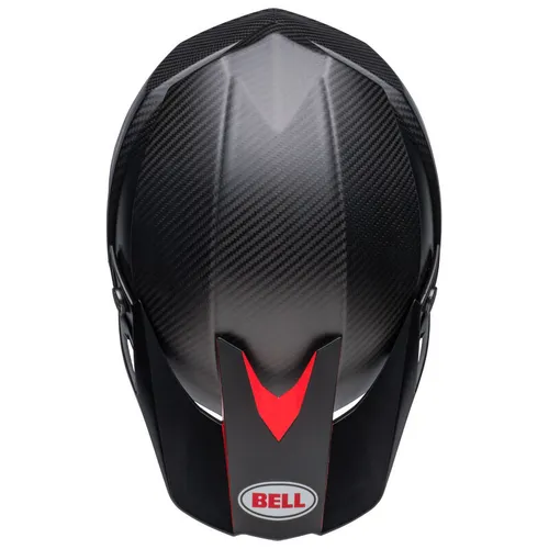 Bell Moto-10 Spherical Helmet - Satin/Gloss Red/Black