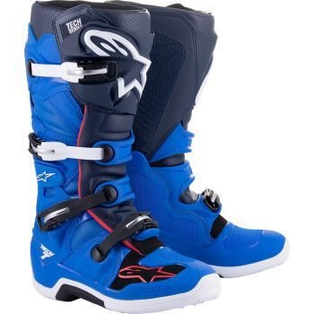 SALE! Alpinestars Tech 7 MX Boots - Blue/Red/Navy