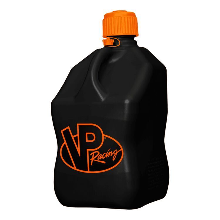 VP Racing 5.5 Gallon Fuel Jug - Black/Orange w/ Hose