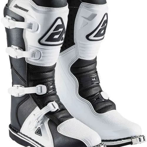 SALE! Answer Racing AR1 Boots - White/Black - Size 11