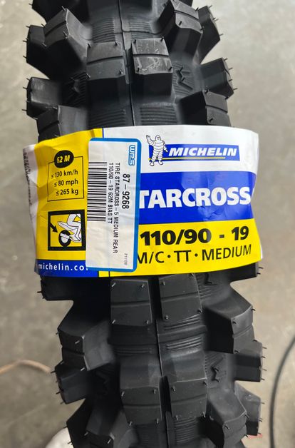 Michelin Starcross 5 Medium Rear Tire - 110/90-19
