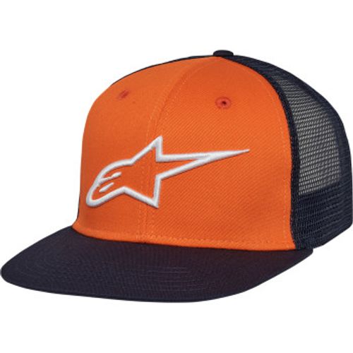 Alpinestars Corp Trucker Hat - Orange/Navy