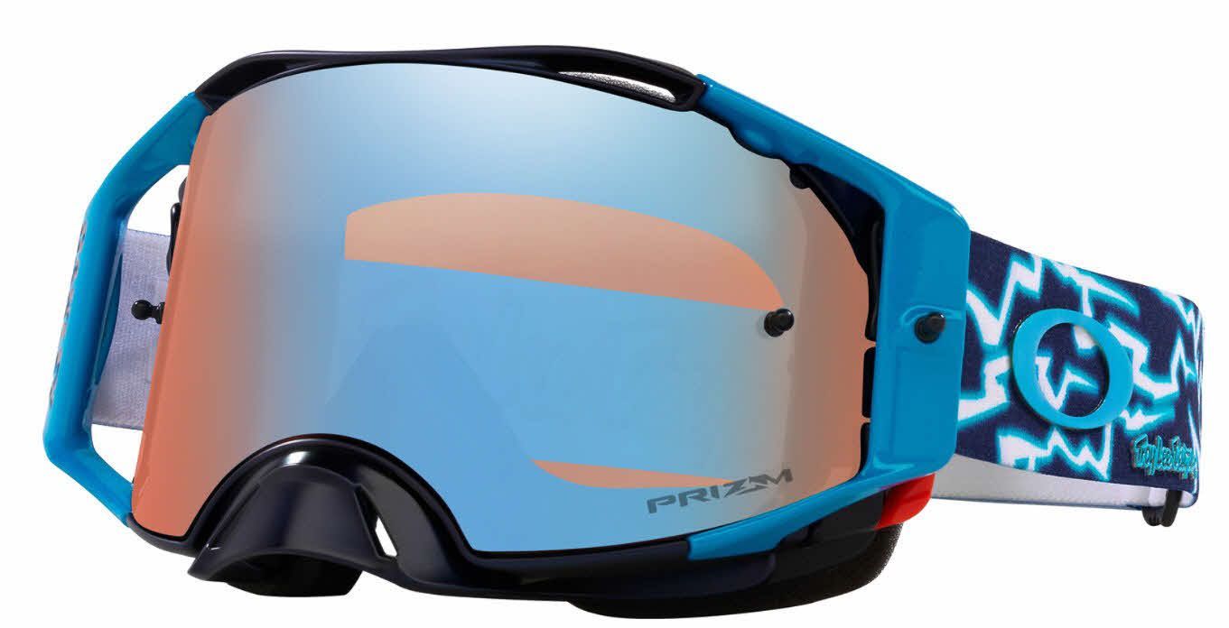 Oakley Airbrake MX Troy Lee Designs Goggles - Blue Lightning Oakley Airbrake MX Troy Lee Designs Goggles - Blue Lightning