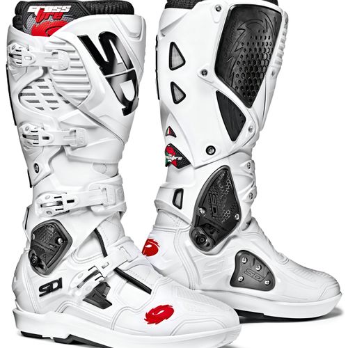Sidi CrossFire 3 SRS Boots - White/White
