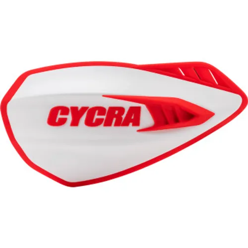Cycra Cyclone Handguards - White/Red
