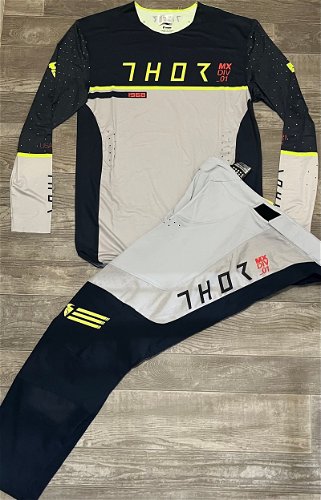 Thor Prime Ace Gear Combo - Midnight/Gray - Large / 34