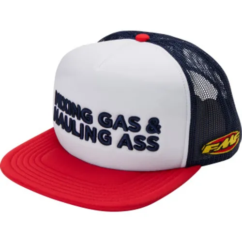 FMF Missing Gas & Hauling Ass Hat - Red/White/Blue