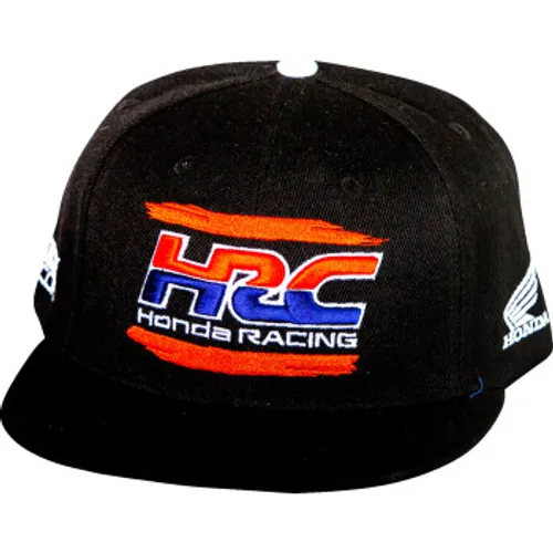 D'cor HRC Honda Snapback Hat - Black