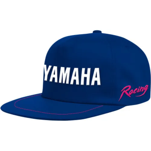 Yamaha Motosport Flat Bill Hat - Blue