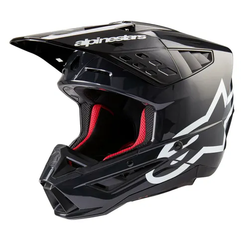 Alpinestars SM5 Corp MX Helmet - Dark Gray Glossy