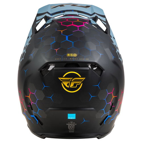 Fly Racing Formula CC Tektonic Helmet - Matte Black/Slate/Blue