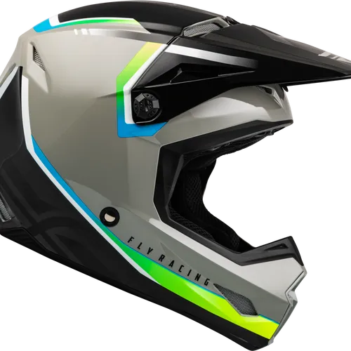 Fly Racing Kinetic Vision Helmet - Grey/Black