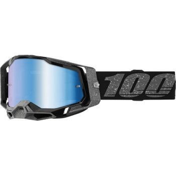 100% Racecraft 2 Goggles - Kos w/ Blue Mirror Lens