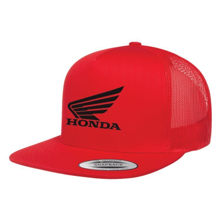 Factory Effex Honda Alpha Snapback Hat - Red