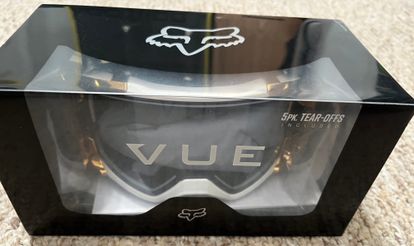 Fox Racing Vue Stray Goggles - White/Gold