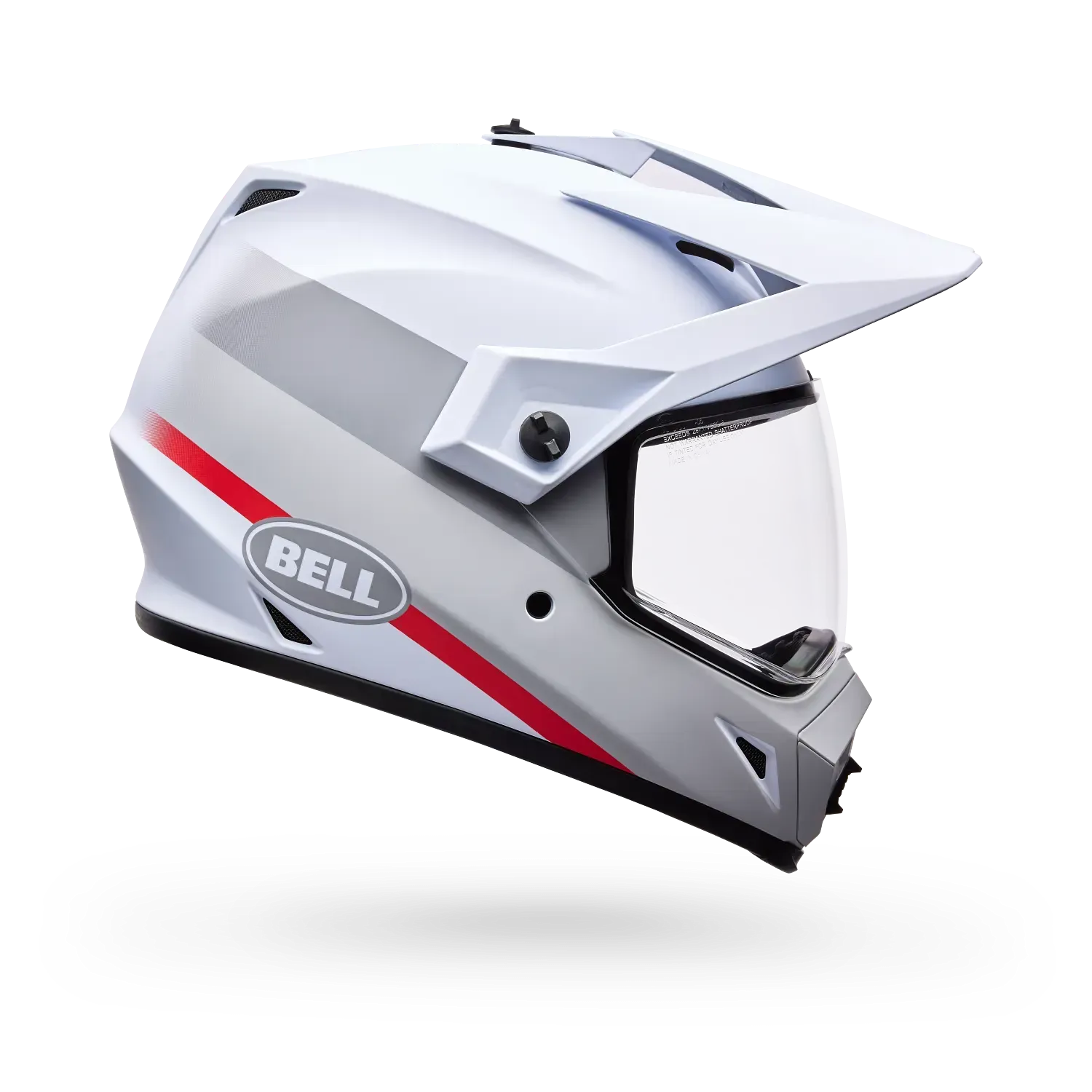 Bell MX-9 Adventure MIPS Trail Helmet - White/Red