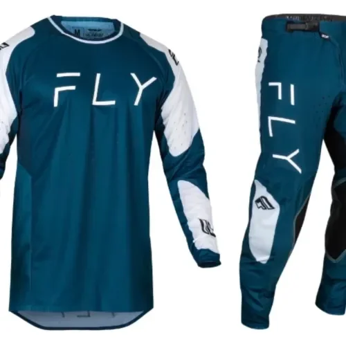 Fly Racing Evolution DST Gear Combo - Navy/White