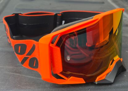 Orange 100 goggles store
