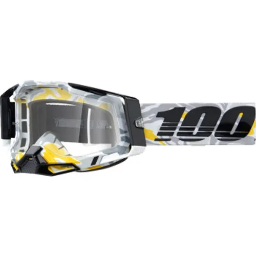 100% Racecraft 2 Goggles - Korb w/ Clear Lens