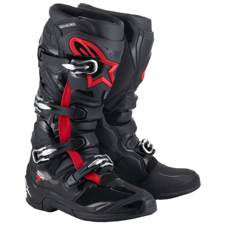 Alpinestars Tech 7 Boots - Black/Red