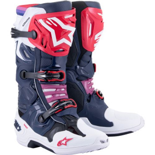 Alpinestars Tech 10 Supervented MX Boots - Rainbow
