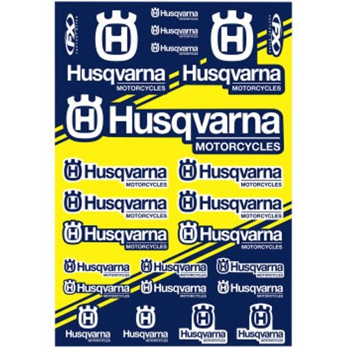 Factory Effex Sticker Sheet - Husqvarna