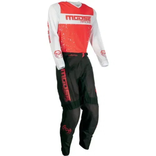 Moose Racing Qualifier Gear Combo - Red/White