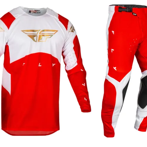 NEW! 2024 Fly Racing Evolution DST LE Podium Gear Combo - Red/White/Red