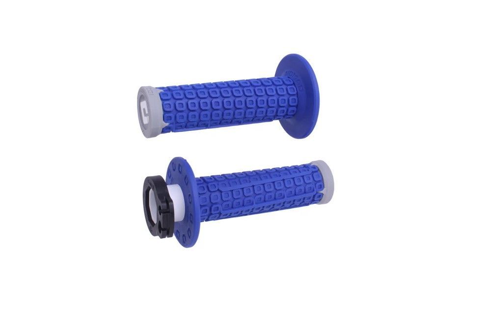 ODI Nomad Lock-On Grips - Blue/Gray