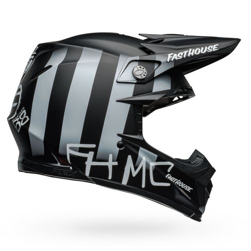 Bell Moto-9S Flex Helmet - Fasthouse MC Core - Matte Black/Yellow