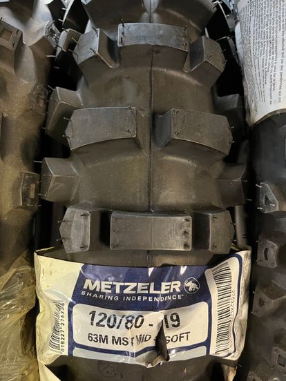 Metzeler Mid Soft Rear Tire - 120/80-19