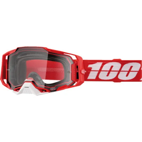 100% Armega Mx Goggles - C-Bad w/ Clear Lens