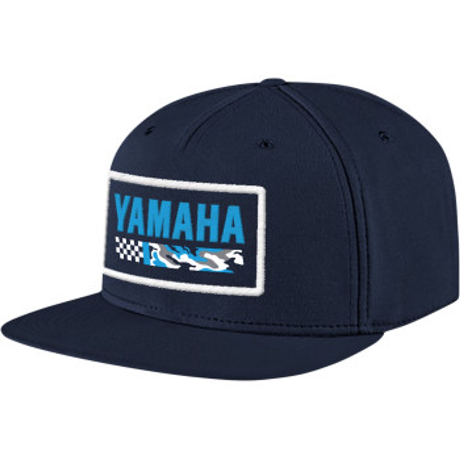 Yamaha Racing Snapback Hat Blue