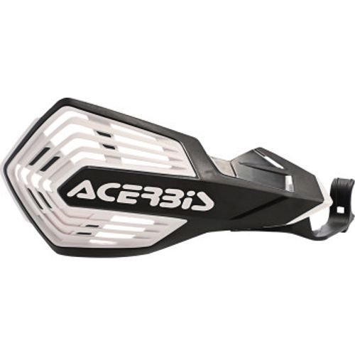 Acerbis K-Future Handguards - Black/White - CRF250R/CRF450R 18-20