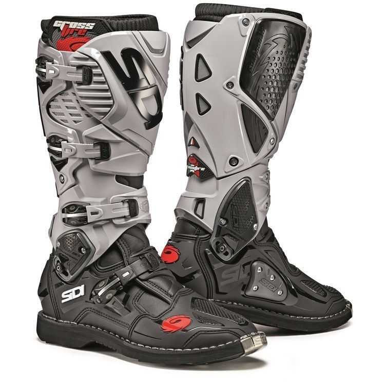 SIDI Crossfire 3 TA Boots - Black/Ash