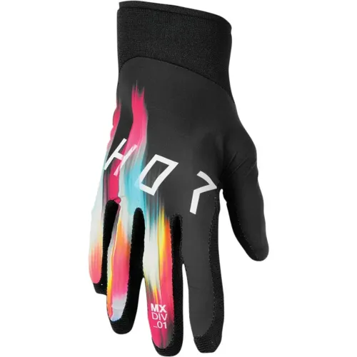 Thor Agile Theory MX Gloves - Black/Medium