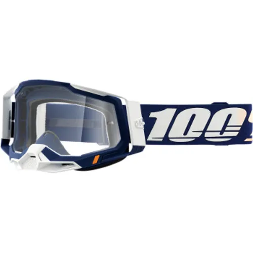 100% Racecraft 2 Goggles - Concordia w/ Clear Lens