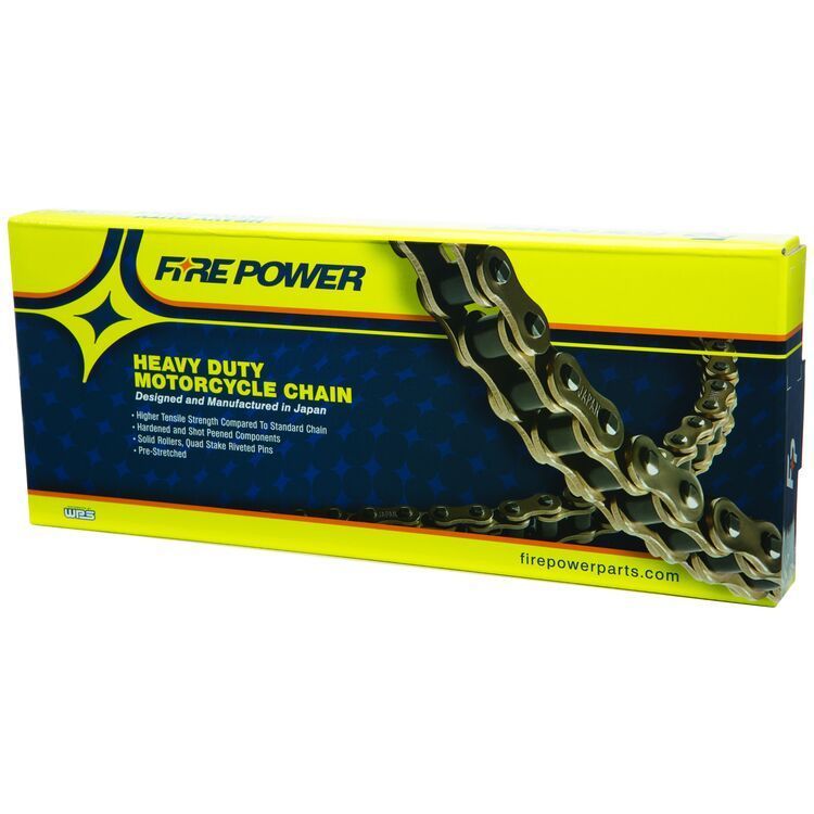 Fire Power 520 Heavy Duty Chain - Gold / 120 Links