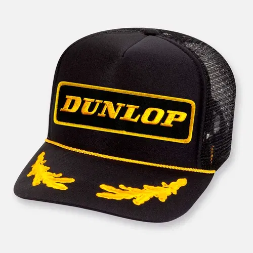 Dunlop Vintage Trucker Hat - Black