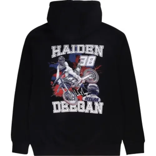 Haiden Deegan 38 Youth Hoodie - Black