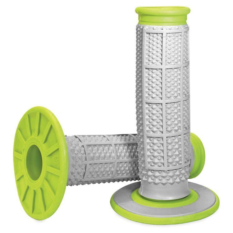 Renthal Tapered Dual Compound Grips - Green