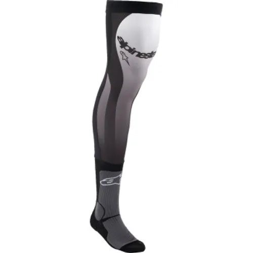 Alpinestars Knee Brace Socks - Black/White
