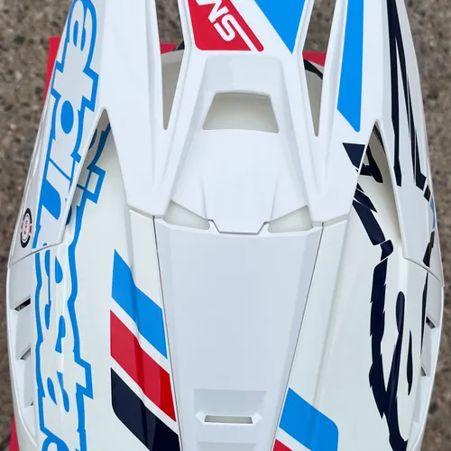 Alpinestars SM5 Action Helmet - White/Cyan/Black - Small